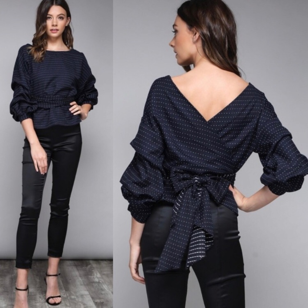 Wrap Blouse